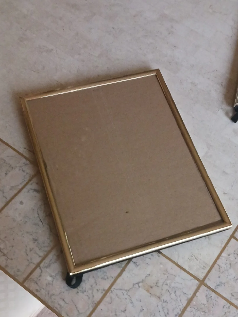 Vintage Picture Frames 8x10"..New...1 Silver -1 Brass...both All Metal Frames. - Picture 8 of 10